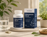 Hemorrhoids Natural Hemorrhoid Supplement – 60 Veggie Capsules