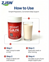 ZJSW Weight Gain Supplement - Chocolate Flavor (1000g)