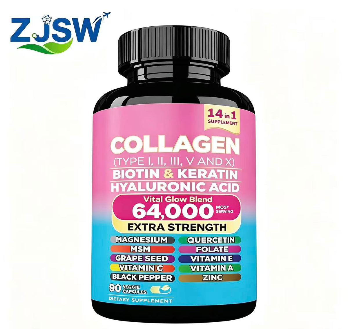 Collagen 14-in-1 Vital Glow Blend Supplement
