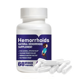 Hemorrhoids Natural Hemorrhoid Supplement – 60 Veggie Capsules