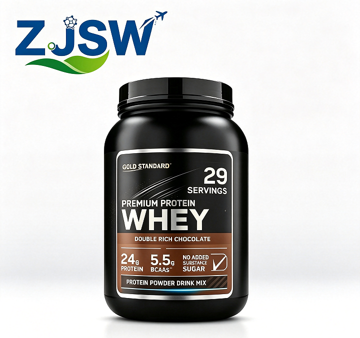 Gold Standard Whey Protein Powder, Double Rich Chocolate, 24g Protein & 5.5g BCAAs Per Serving, 29 Servings, No Added Sugar, Muscle Support Protein Powder Drink Mix