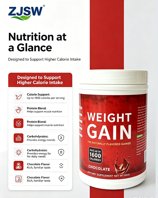 ZJSW Weight Gain Supplement - Chocolate Flavor (1000g)
