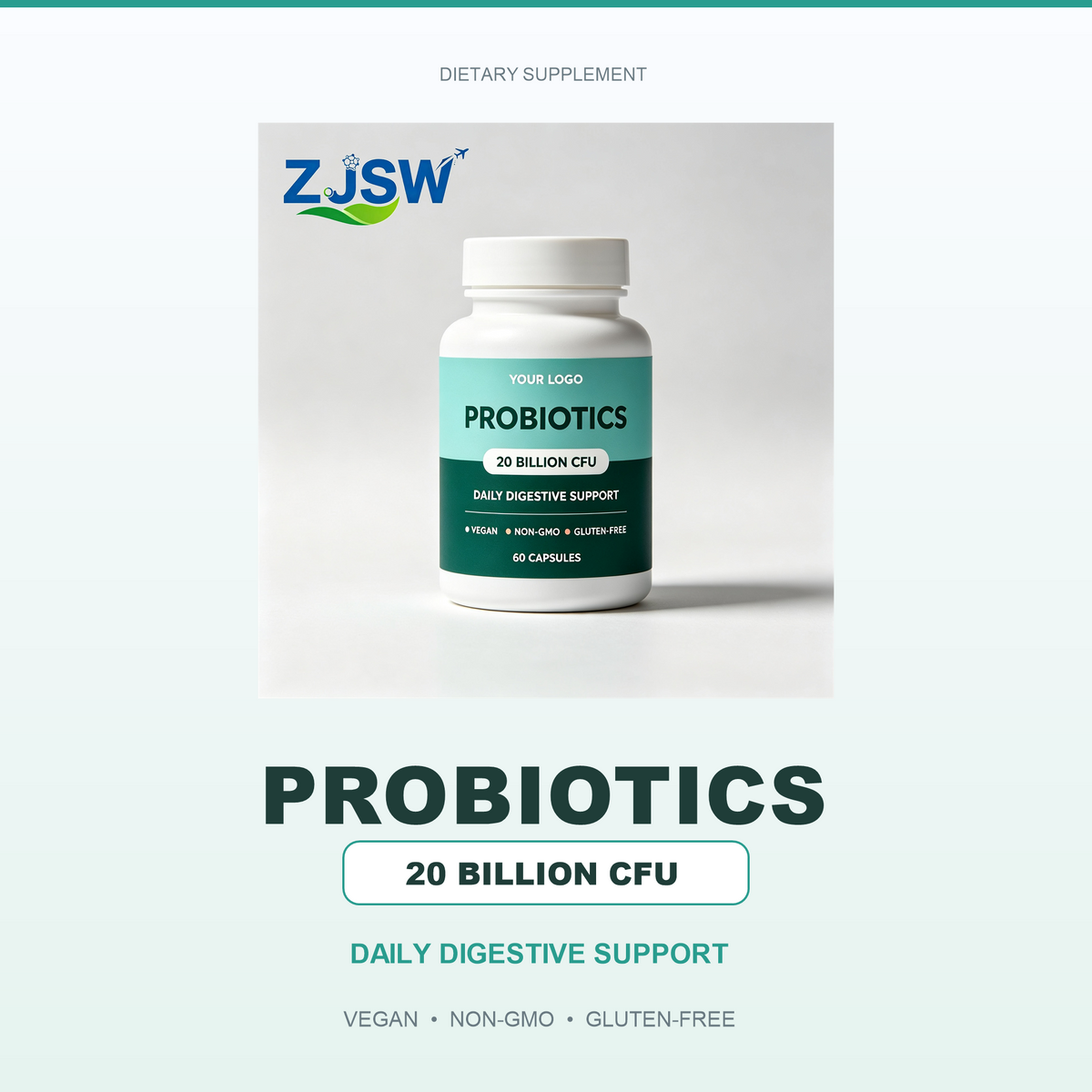 Premium Probiotics - 20 Billion CFU
