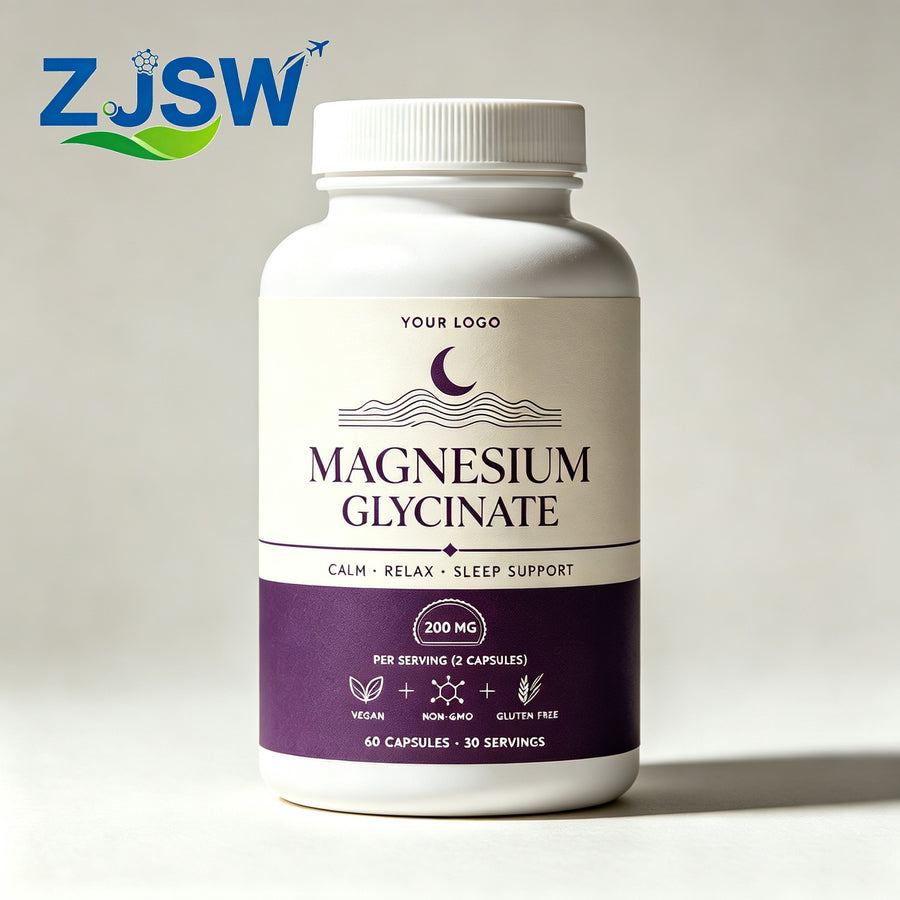 Magnesium Glycinate 200mg - Calm, Relax & Sleep Support