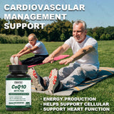 ZJSW CoQ10 with PQQ Capsules 300mg High Absorption – Cardiovascular Health (60 Capsules)