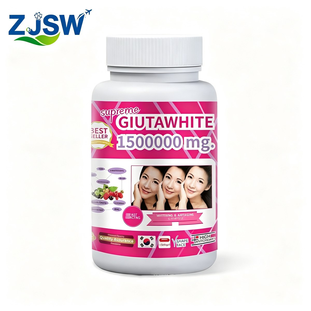 5000mg Skin Care Vitamin C Collagen Soft Gel Capsules