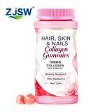 Hair Skin and Nails Collagen Gummies – Women Beauty Dietary Supplement (OEM/ODM Private Label)