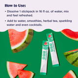 Watermelon Electrolyte Drink Mix Powder | 20 Stick Packs | OEM & Private Label Manufacturer