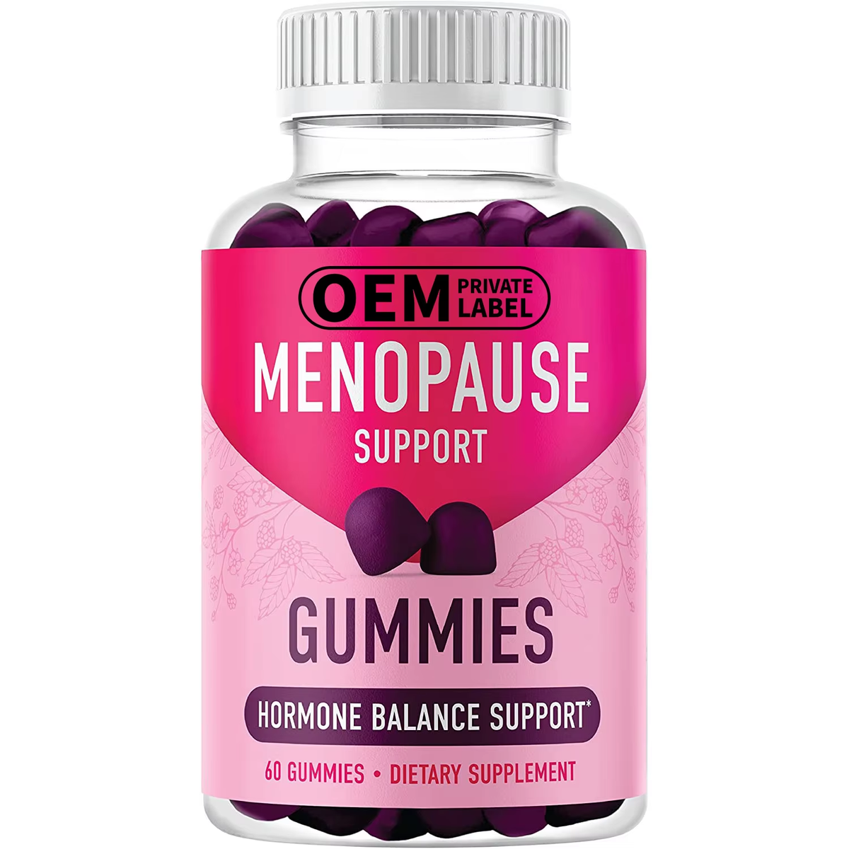 ZJSW Menopause Support Gummies – Hormone Balance Support (60 Gummies)