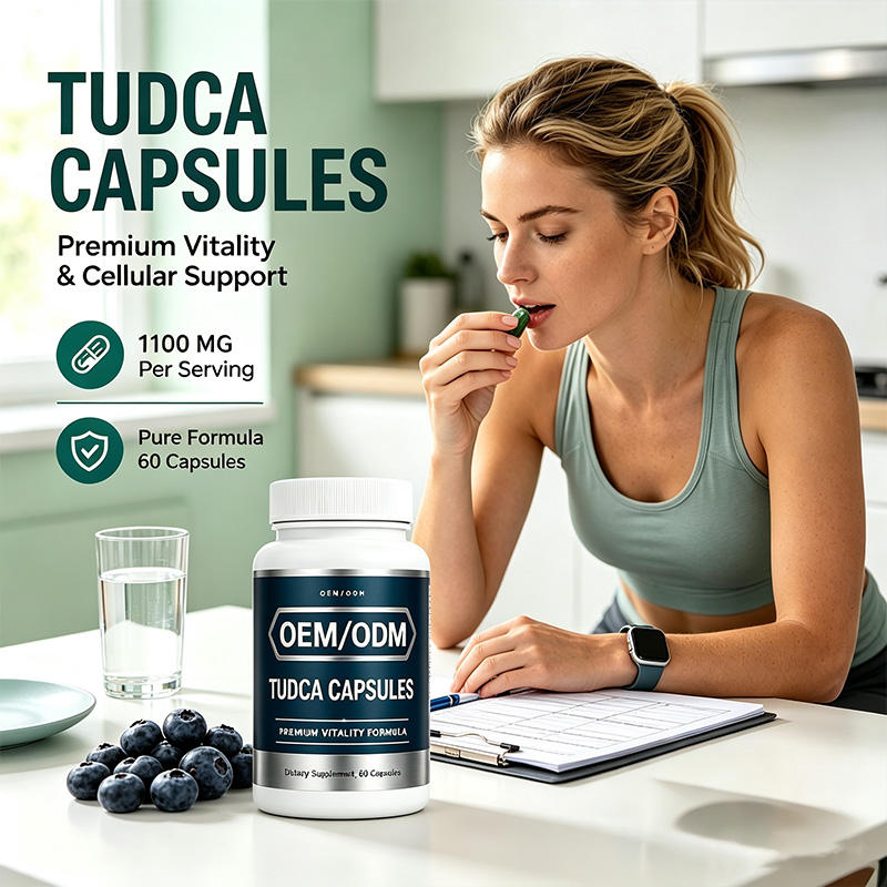 OEM/ODM Private Label TUDCA Capsules 60 Count – Premium Vitality Formula for Liver & Cellular Support