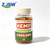 ZJSW Hemp Gummies - Tasty & Relaxing Supplement (60 Gummies)