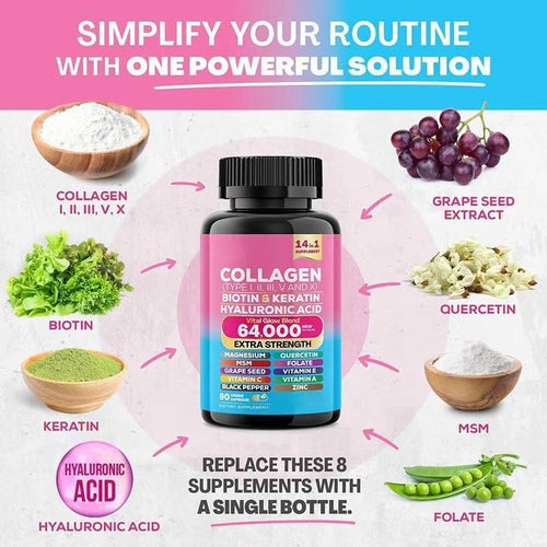 Collagen 14-in-1 Vital Glow Blend Supplement
