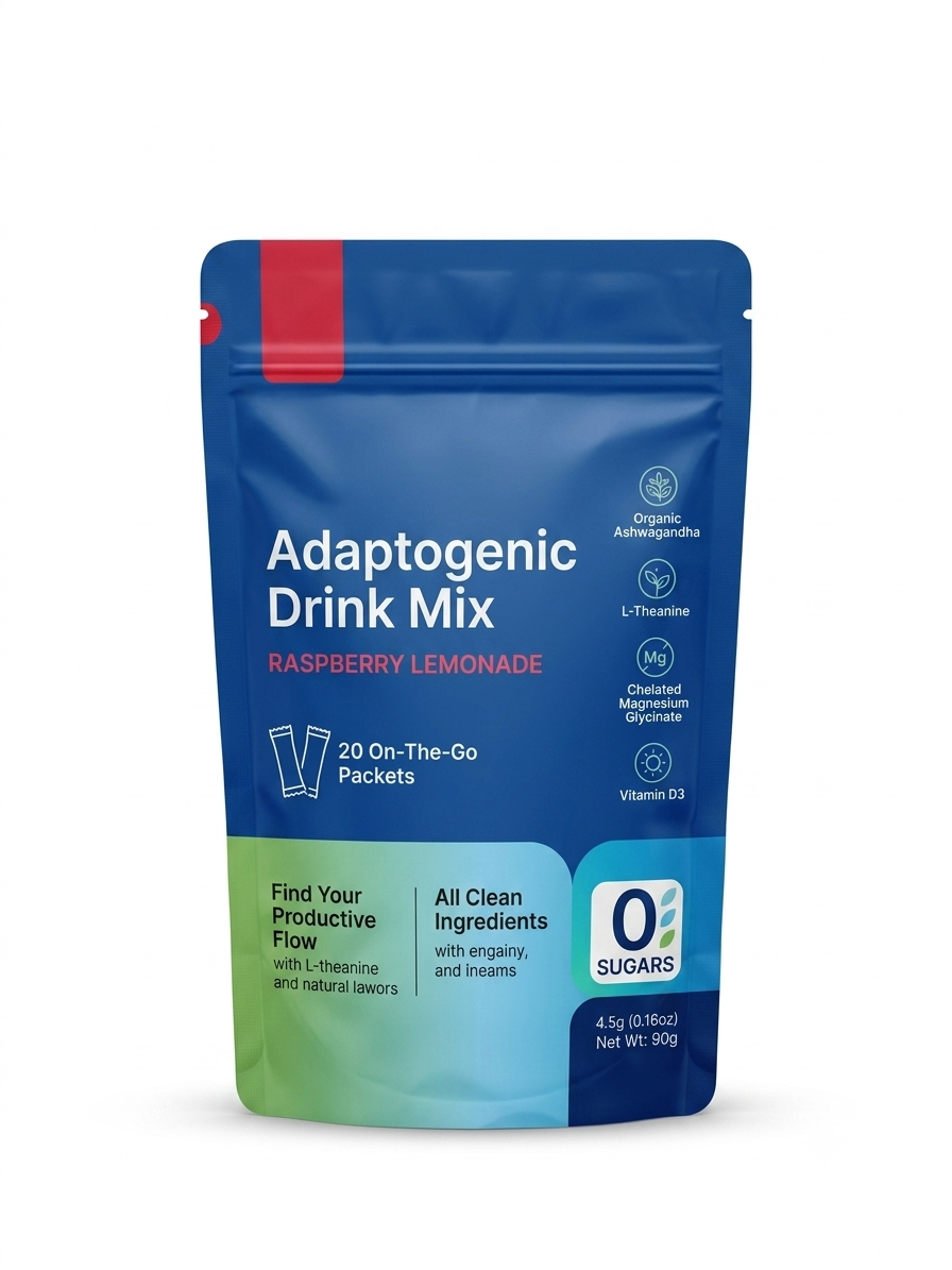 Adaptogenic Drink Mix – Raspberry Lemonade
