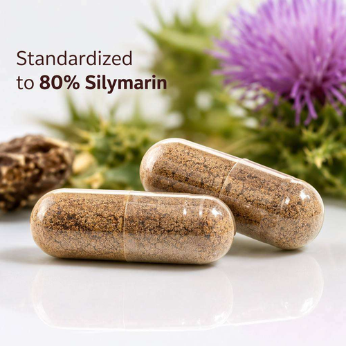 Custom Liver Protection Liver Detox Capsules 4 Plants Vitamins Milk Thistle Dandelion Cleanse Supplement