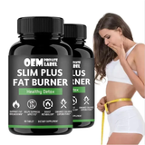 SLIM PLUS Fat Burner Capsules for Women - Weight Loss Accelerator (60 Capsules)