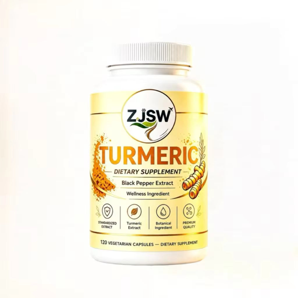Turmeric Dietary Supplement - 120 Vegetarian Capsules