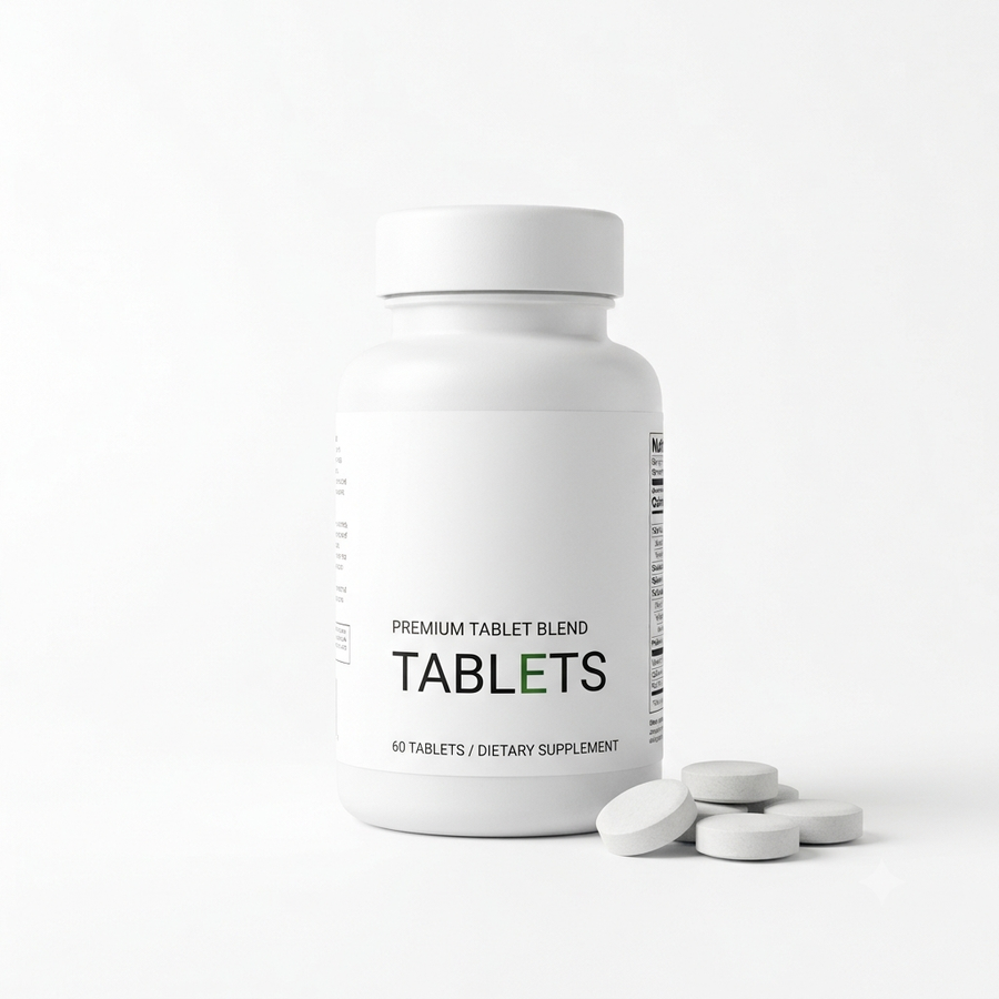 Tablets supplement product format